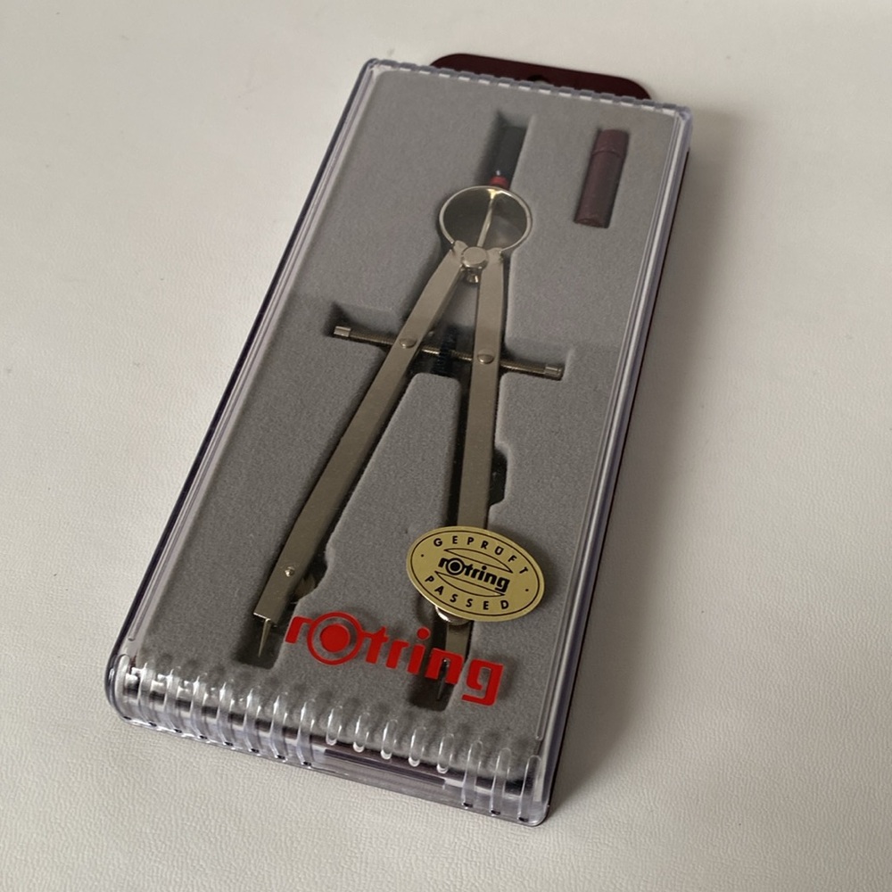 Rotring Silver Compass Set - Picture 2 of 3